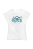 It's Summer time Damen Tshirt Farbe Weiß