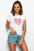 All we need is Love Damen Tshirt Farbe Weiß