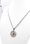 Compass Stainless steel necklace