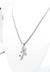 Silver Rose Stainless steel necklace