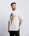 Oversize Born Free Herren Tshirt farbe Weiß