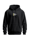 Caution Herren Hoodie Farbe Schwarz