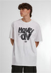 Move On Oversize Herren Tshirt farbe Weiß