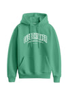 Overthinker Damen Hoodie Farbe Grün