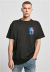 2pac signature Heavy Oversize Herren Tshirt farbe Schwarz