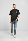 2pac signature Heavy Oversize Herren Tshirt farbe Schwarz