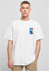2pac signature Heavy Oversize Herren Tshirt farbe Weiß