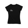 It costs zero to be nice Damen Tshirt farbe Schwarz