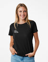 It costs zero to be nice Damen Tshirt farbe Schwarz